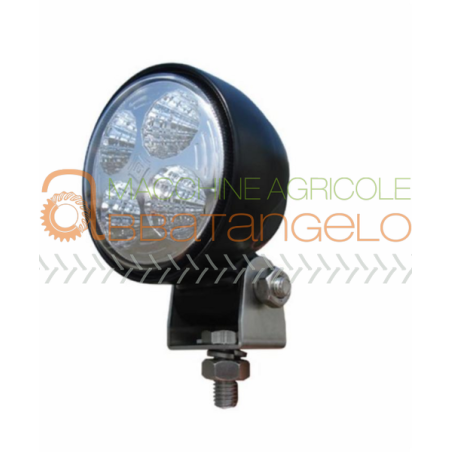 Faro lavoro a LED rotondo Ø 83 mm, 10-24V, 12W, 720LM